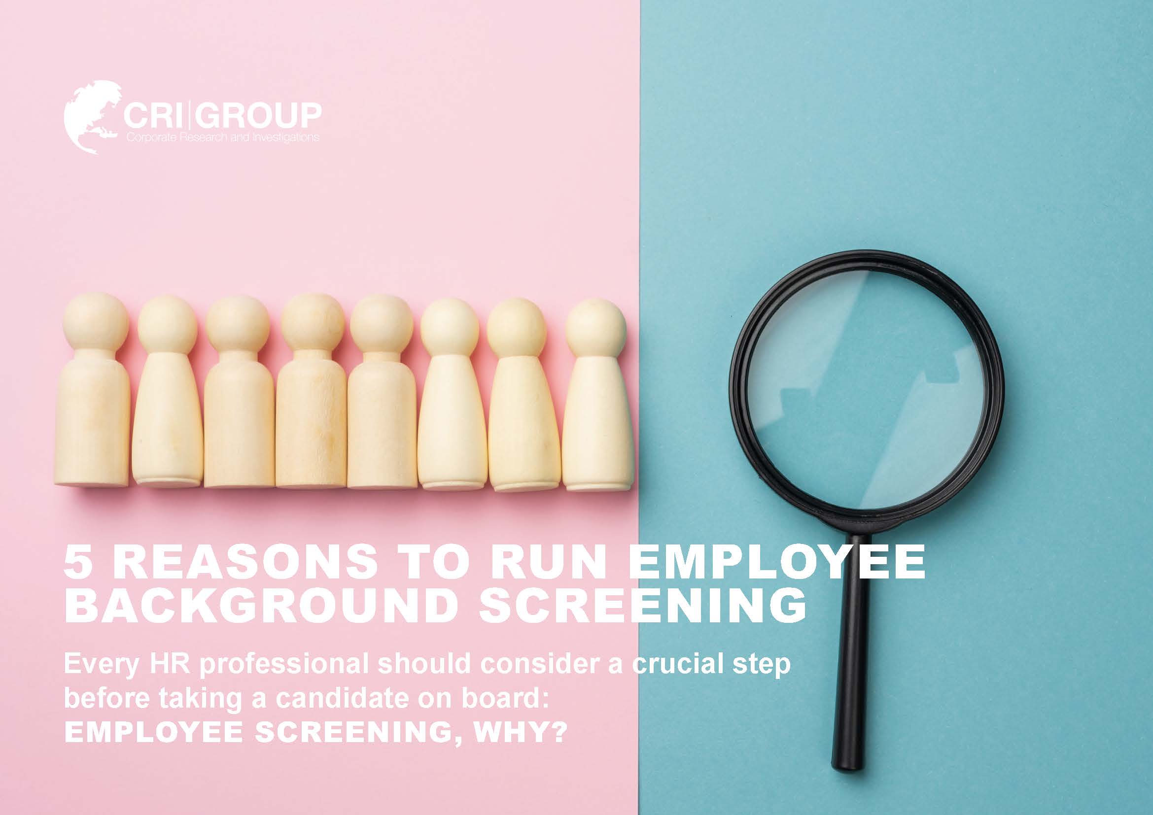 5 Reasons To Run Employee Screening