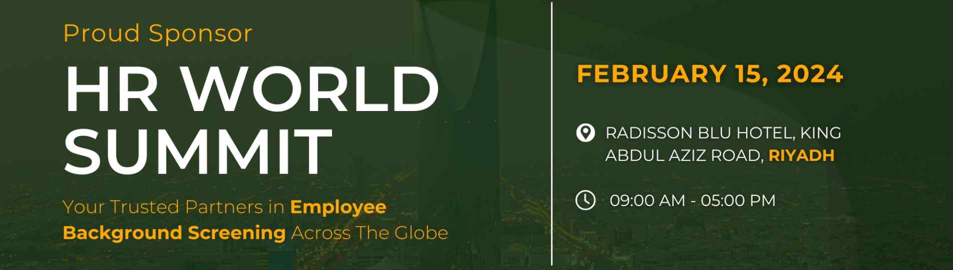 CRI Group™ - A Proud Sponsor at HR World Summit in Riyadh this February 2024